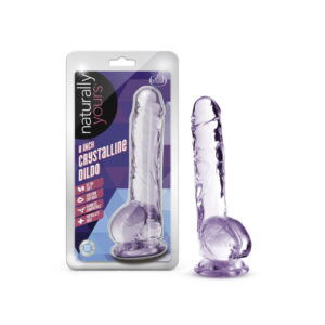 Dildo transparente 8", Blush