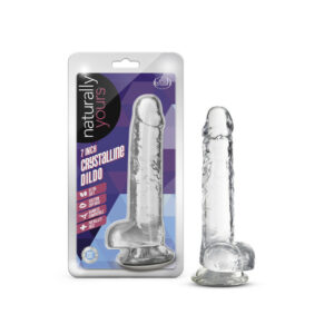 Dildo transparente 7", Blush